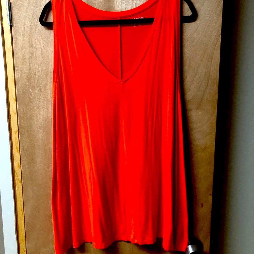 3@$15 Lane Bryant Orange Top Size 14/16